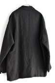 画像8: TRAVAIL MANUEL ウール/リネンミルド ラスティックジャケット (8)