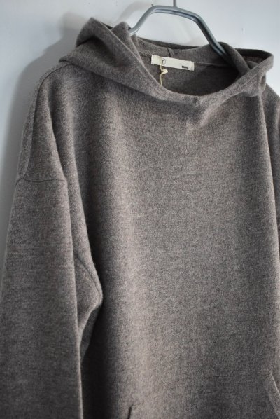 画像3: TANG エクストラファインメリノ フードプルオーバー