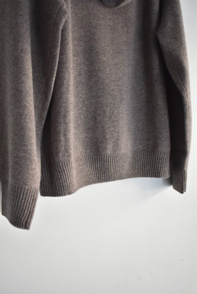 画像9: TANG エクストラファインメリノ フードプルオーバー