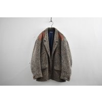 80s Italian Tweed Blouson Jacket