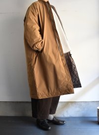 NO CONTROL AIR 撥水ストレッチウェザー 共生地リブ衿コート