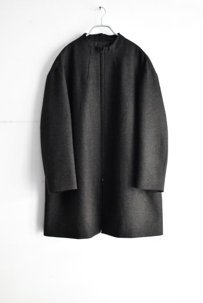 画像1: NO CONTROL AIR スタンダードフラノ ボトルネックコート