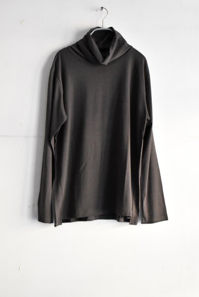 画像1: TANG ウォーム天竺 タートルネックTee