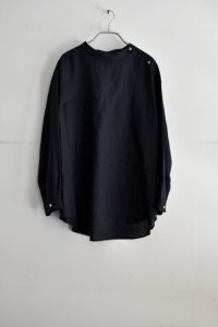画像1: Tailor The Dress リネン ドクターズプルオーバーシャツ (1)