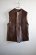 画像3: 40s British Army Leather Jerkin Vest (3)