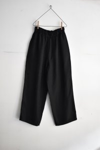 画像1: TRAVAIL MANUEL キュプラドットサッシュウエストパンツ (1)