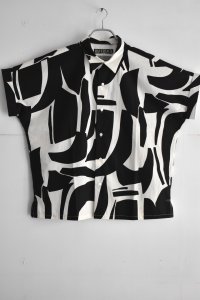 画像1: HAVERSACK カッティングプリント ショートスリーブSH (1)