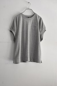 画像1: TANG ハイツイストコットン フレンチスリーブTee (1)