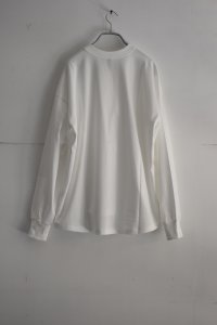 画像6: TRAVAIL MANUEL ミディ天竺 バックラウンドTee (6)