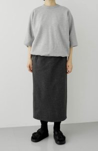 画像1: TRAVAIL MANUEL ミラノリブ ロングタイトスカート (1)