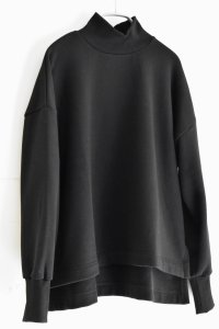 画像2: TRAVAIL MANUEL 起毛裏毛ハイネックプルオーバー (2)