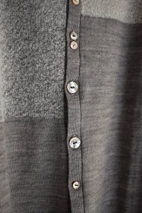 画像6: mono LABO 14Gウール×ブークレカーディガン (6)