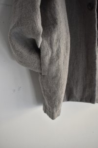 画像11: TRAVAIL MANUEL ウール/リネンミルド ラスティックジャケット (11)