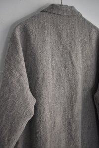画像8: TRAVAIL MANUEL ウール/リネンミルド ラスティックジャケット (8)
