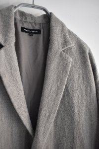 画像4: TRAVAIL MANUEL ウール/リネンミルド ラスティックジャケット (4)