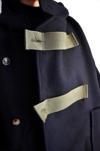 画像8: rdv o globe PAUL MA.二重織メルトン ダッフルコート (8)