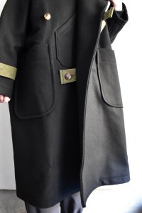 画像11: rdv o globe PAUL MA.二重織メルトン ダッフルコート (11)