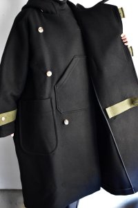 画像12: rdv o globe PAUL MA.二重織メルトン ダッフルコート (12)