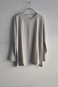 画像1: TANG ウォーム天竺 クルーネックTee (1)